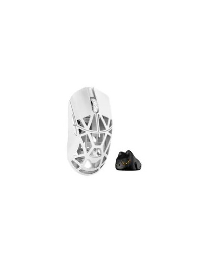 WLMOUSE Beast X Mini Pro Solid Sides Gaming Maus, Omron Optical Switches - weiß