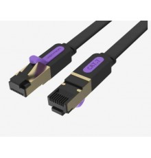 PATCH CABLE CAT.7 FLAT/10M BLACK ICABL VENTION