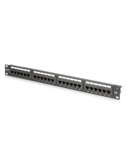 Digitus CAT 6, class E patch panel, unshielded