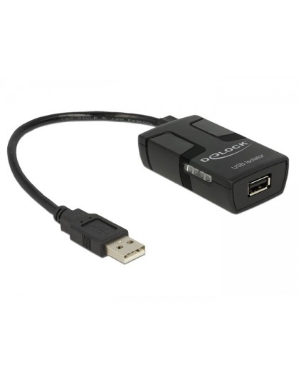 DeLOCK 62588 USB cable 0.15 m USB A Black