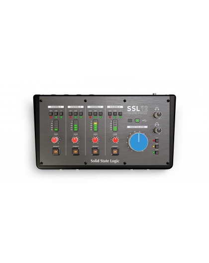 Solid State Logic SSL12 - Interfaz de audio USB-C 12/8