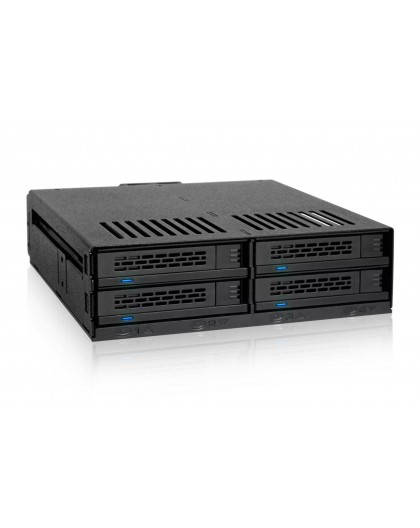Icy Dock MB324SP-B disk array 0 TB Desktop Black