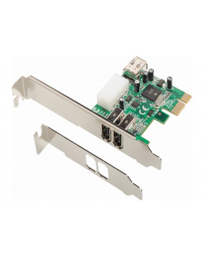 Dawicontrol DC-1394 PCIe FireWire Controller interface cards/adapter IEEE 1394/Firewire