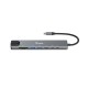 Equip USB-C 8 in 1 Multifunctional Adapter
