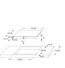 Gorenje Induktionshäll GI6433SRWF