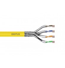 Digitus CAT 7A S/FTP, data cable - installation cable, 500 m, simplex, Cca, GHMT PVP certified