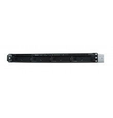 Synology RX418 disk array 0 TB Rack (1U) Black, Grey
