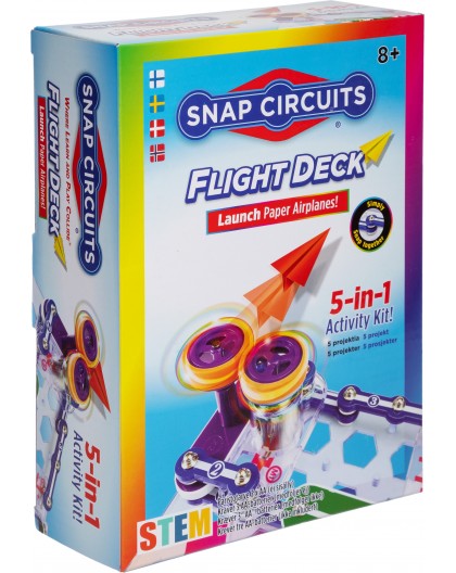 Snap Circuits Flight Deck -lidošanas platforma