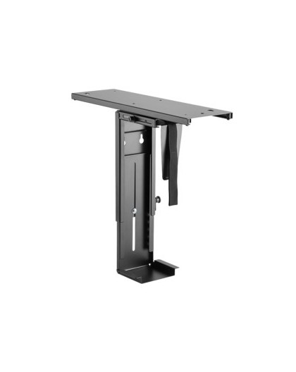LogiLink EO0004 CPU holder Desk-mounted CPU holder Black