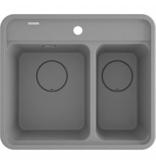Granite sink 1.5-bowl