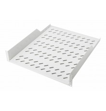 Equip Fixed Shelf 19', 2U, 800MM, Grey