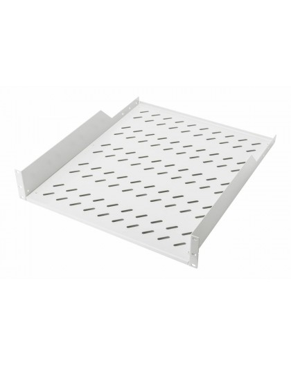 Equip Fixed Shelf 19', 2U, 800MM, Grey