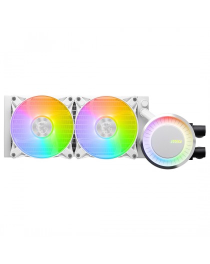 MSI MAG Coreliquid E240 WHITE Motherboard, Processor Liquid cooling kit 12 cm