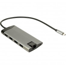 Inter-Tech GDC-802 Wired USB 3.2 Gen 1 (3.1 Gen 1) Type-C Grey
