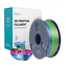 Sunlu PLA+ Silk Filament (Rainbow) 06