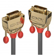 Lindy 20m DVI-D Single Link Cable, Gold Line