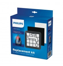 Philips XV1220/01 1 x Washable motor filter Replacement Kit