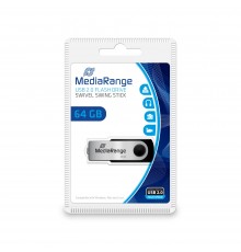 MEMORY DRIVE FLASH USB2 64GB/MR912 MEDIARANGE
