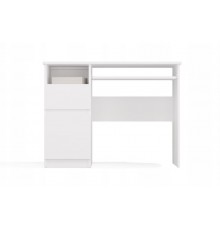 PORTO Left Desk, White