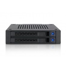 Icy Dock MB742SP-B drive bay panel Black
