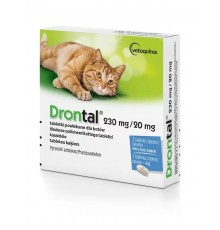 VETOQUINOL Drontal - worming tablets for cats