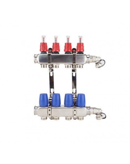 CONTROLLED MANIFOLD WITH A FLOWMETER 7
