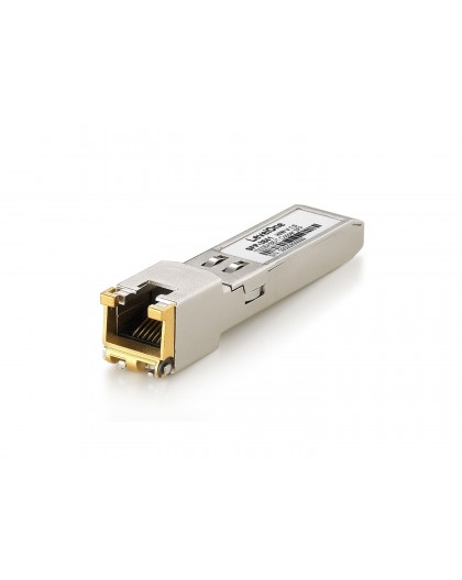 LevelOne 1.25Gbps Copper SFP Transceiver, 100m, RJ45