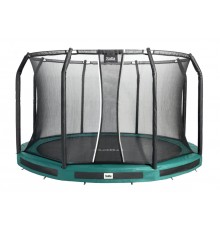 Trampoline Premium Ground Combo 366 cm green