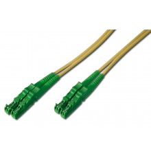 Equip E2000/APC to E2000/APC Fiber Cable, SM, Duplex, 0.5m