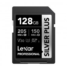 Lexar Professional SILVER PLUS SDXC 128GB memory card