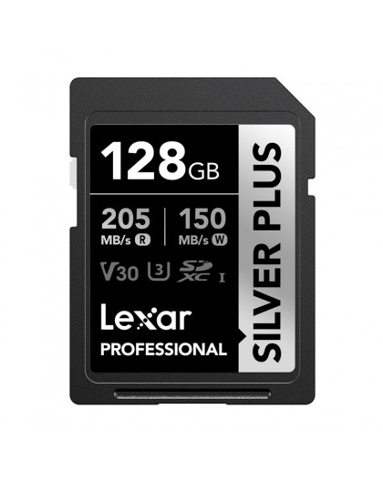 Lexar Professional SILVER PLUS SDXC 128GB memory card