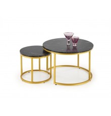 TABLE COFFEE PAOLA BLACK 60X40CM