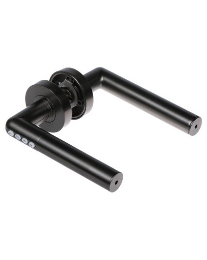 Digital door handle IP20 black PIN and Bluetooth