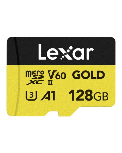 Memory card Lexar GOLD microSDXC 128GB