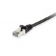 Equip Cat.6 S/FTP Patch Cable, 5.0m, Black, 30pcs/set