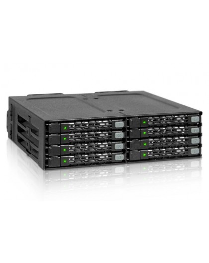 Icy Dock MB998SP-B disk array 0 TB Black