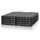 Icy Dock MB998SP-B disk array 0 TB Black