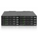 Icy Dock MB998SP-B disk array 0 TB Black