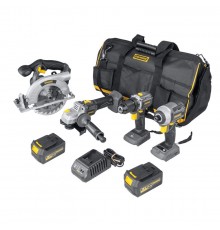 TOOL SET 4 TOOLS 2X4AH 18V