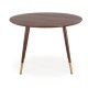 TABLE DINING BROWN 110X76X72