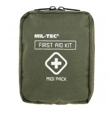 Mil-Tec First Aid Kit Midi Pack - Olive