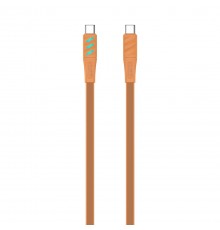 Havit CB6254 - USB Type C to USB Type C charging cable, 1 m (orange)