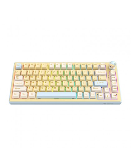 Onikuma MT707 Gaming Keyboard (Yellow)