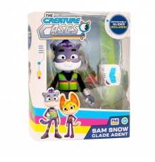 CREATURE CASES S1 CLADE AGENT ACTION FIGURE - SAM SNOW
