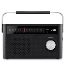 JVC RA-E315B Portable radio Black