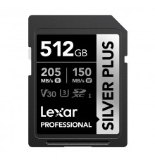 Lexar Professional SILVER PLUS SDXC 512GB memory card