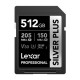 Lexar Professional SILVER PLUS SDXC 512GB memory card