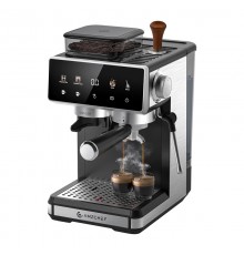 AMZCHEF CE-CM5560-SV Piston Coffee Maker (Silver)
