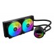 GENESIS NLG-2319 computer cooling system Processor All-in-one liquid cooler Black