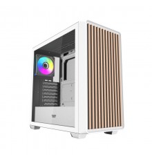 Darkflash DS900WD ATX computer case (White) + 4 fans